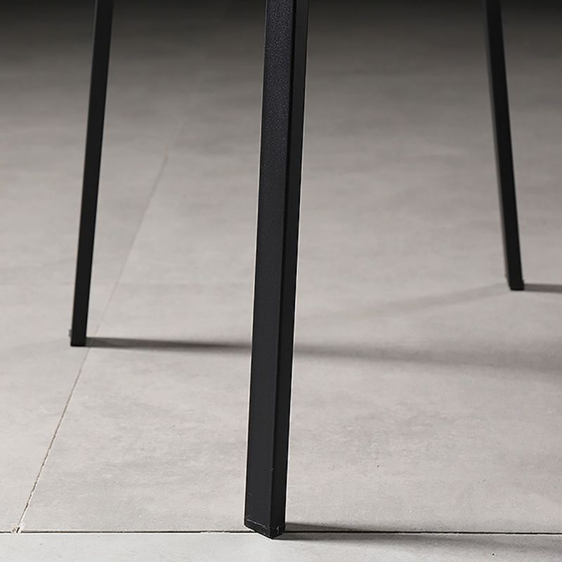 Industrial Style Metal Dining Chair Solid Back Dining Room Chair with Arm Clearhalo ' kitchen&dining_furn' 'Dining Chairs' 'Dining Tables & Seating' 'dining_chair' 'furn' 'furn_dining_chair' 'Furniture' 'furniture_dining_chair' 'Kitchen & Dining Furniture' 'kitchen' 1200x1200_866ac786-ea2c-4c80-97b6-4b47b115d27b