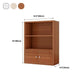 Engineer Wood Contemporary Bookshelf Closed Back Bookcase for Home Office
