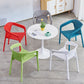 Contemporary Dining Room Chairs Plastic Dining Arm Chair for Home Use (Set of 4) Clearhalo ' kitchen&dining_furn' 'Dining Chairs' 'Dining Tables & Seating' 'dining_chair' 'furn' 'furn_dining_chair' 'Furniture' 'furniture_dining_chair' 'Kitchen & Dining Furniture' 'kitchen' 1200x1200_866cd13d-98f0-4d51-a057-cebfb1d7ba5b