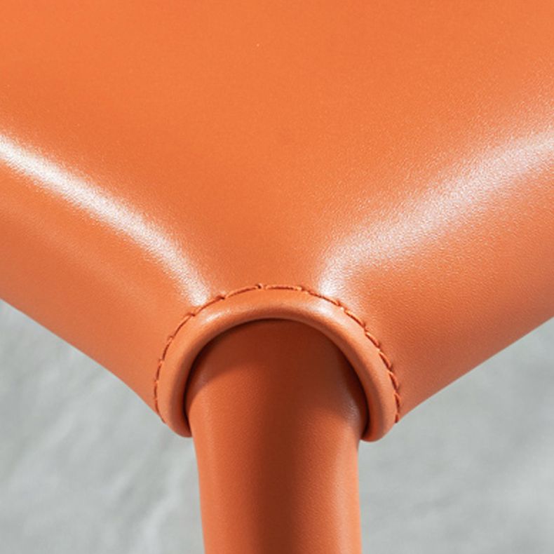 Contemporary Style Dining Chairs Armless Side Chair with Metal Legs Clearhalo 'Dining Chairs' 'Dining Tables & Seating' 'dining_chair' 'furn' 'furn_dining_chair' 'Furniture' 'furniture_dining_chair' 'Kitchen & Dining Furniture' 1200x1200_867268b2-36a1-4edb-b774-0695661ca86d