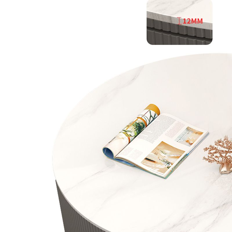 Frame 2 Nesting Coffee Table with 2 Drawers Modern Slate/Glass Round Coffee Table Set Clearhalo 'Coffee & Accent Tables' 'Coffee Tables' 'coffee_tables' 'furn' 'furn_coffee_tables' 'Furniture' 'Living Room Furniture' 1200x1200_86774244-8abe-4169-abf2-406a1d644261