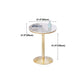 Glam Gold Metal Bar Table 21.6"W Top Marble Bistro Table for Breakroom Clearhalo 'Bar Furniture' 'Bar Tables' 'bar_tables' 'furn' 'furn_bar_tables' 'Furniture' 'furniture_bar_tables' 'Kitchen & Dining Furniture' 'kitchen&dining_furn' 'kitchen' 1200x1200_867b31dc-ad8b-43f5-a958-d30798df0b7a