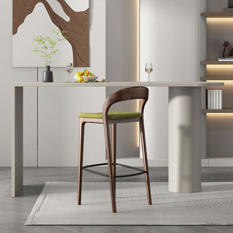 Sgabello con banco in legno massiccio sgabello senza bracciale per soggiorno