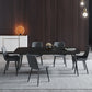 Sintered Stone Dining Table 4 Legs Black Carbon Steel Base Rectangle Table for Home Clearhalo ' dining_table' 'Dining Tables & Seating' 'Dining Tables' 'furn' 'furn_dining_table' 'Furniture' 'furniture_dining_table' 'Kitchen & Dining Furniture' 'kitchen&dining_furn' 'kitchen' 'kitchen_dining_table' 1200x1200_867d0688-5385-433a-8f0a-2652fbed18f5