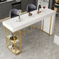 Contemporary 1/2/3 Pieces Stone Rectangular Bar Table Set for Indoor Clearhalo 'Bar Furniture' 'furn' 'furn_home_bar_bar_sets' 'Furniture' 'Home Bars & Bar Sets' 'home_bar_bar_sets' 'Kitchen & Dining Furniture' 1200x1200_867f5a14-dec9-43ae-be4a-1505eae69c3c
