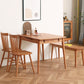 Rectangle Solid Wood Foldable Table Modern Dining Table with 4 Legs for Restaurant Clearhalo ' dining_table' 'Dining Tables & Seating' 'Dining Tables' 'furn' 'furn_dining_table' 'Furniture' 'furniture_dining_table' 'Kitchen & Dining Furniture' 'kitchen&dining_furn' 'kitchen' 'kitchen_dining_table' 1200x1200_867f8945-08c1-4d5e-9be0-f4219a1b1653