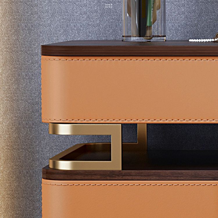 Tavolo da toeletta da 5,72 "tavolo da toeletta in legno a 5 cassetti con base d'oro