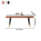 Rectangle Traditional Luxury Dining Table 4 Black Metal Legs Table for Dining Room Clearhalo ' dining_table' 'Dining Tables & Seating' 'Dining Tables' 'furn' 'furn_dining_table' 'Furniture' 'furniture_dining_table' 'Kitchen & Dining Furniture' 'kitchen&dining_furn' 'kitchen' 'kitchen_dining_table' 1200x1200_8687bf6a-bb75-4960-b9db-8a03a273b198