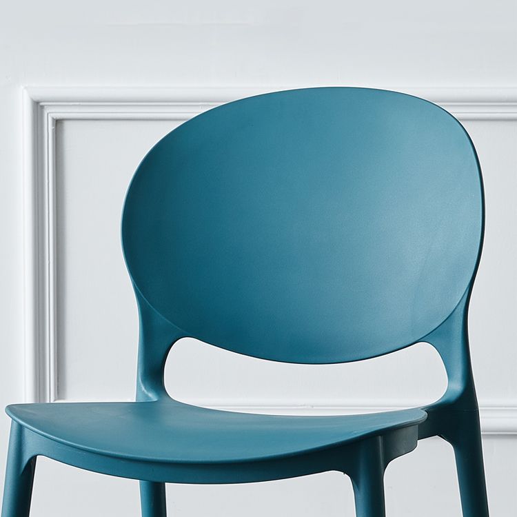 Plastic Scandinavian Indoor-Outdoor Chair Open Back Side Chair Clearhalo ' kitchen&dining_furn' 'Dining Chairs' 'Dining Tables & Seating' 'dining_chair' 'furn' 'furn_dining_chair' 'Furniture' 'furniture_dining_chair' 'Kitchen & Dining Furniture' 'kitchen' 1200x1200_868a1cb3-dc3b-45ca-95a4-fe83f1ef7127