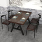Industrial Rectangle Dining Table Pine Solid Wood Table with Black Trestle Base Clearhalo ' dining_table' 'Dining Tables & Seating' 'Dining Tables' 'furn' 'furn_dining_table' 'Furniture' 'furniture_dining_table' 'Kitchen & Dining Furniture' 'kitchen&dining_furn' 'kitchen' 'kitchen_dining_table' 1200x1200_868a55d4-1078-406d-b35c-1e4f21595297
