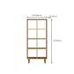 Modern Style Open Back Bookshelf Wooden Shelf Bookcase in Brown Clearhalo 'Bookcases' 'furn' 'furn_bookcases' 'Furniture' 'Office Furniture' 1200x1200_868c37a2-6a27-4fbf-834b-29419383fd3b