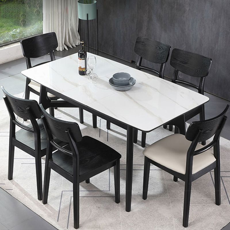 Wood Industrial Dining Room Chair Ladder Back Side Chair for Kitchen Clearhalo ' kitchen&dining_furn' 'Dining Chairs' 'Dining Tables & Seating' 'dining_chair' 'furn' 'furn_dining_chair' 'Furniture' 'furniture_dining_chair' 'Kitchen & Dining Furniture' 'kitchen' 1200x1200_868e9a95-5d50-41bd-9cc1-b42afe111ace