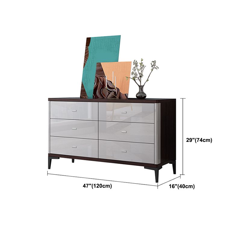15.6-inch W Contemporary Dresser Manufactured Wood Storage Chest Clearhalo 'Bedroom Furniture' 'Dressers & Chests' 'dressers_chests' 'furn' 'furn_dressers_chests' 'Furniture' 1200x1200_868f8da8-a782-4c89-b1c3-ff7c12e0087d