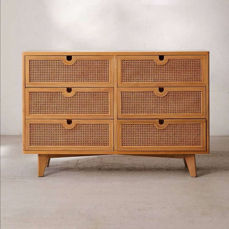 Natural 3/6 - Drawer Accent Chest Accent Chest - Wood for Indoor Clearhalo 'Cabinets & Chests' 'cabinets_chests' 'furn' 'furn_cabinets_chests' 'Furniture' 'Living Room Furniture' 1200x1200_86923bfd-0869-4dde-a3ab-f5eae4f39089