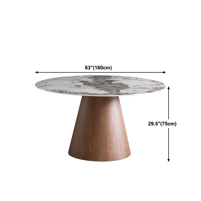 Modern 1/4/5/7 Pieces Dining Sintered Stone Dining Table Set for Kitchen with Wood Legs Clearhalo 'Dining Room Sets' 'Dining Tables & Seating' 'dining_room_set' 'furn' 'furn_dining_room_set' 'Furniture' 'furniture_dining_room_set' 'Kitchen & Dining Furniture' 'kitchen&dining_furn' 'kitchen' 1200x1200_8694674e-fa0f-4a82-9035-97f75b2cc087