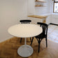 Round Dining Table Tulip Base Dining Table in White for Dining Room Clearhalo 'Dining Tables & Seating' 'Dining Tables' 'dining_table' 'furn' 'furn_dining_table' 'Furniture' 'Kitchen & Dining Furniture' 1200x1200_869a52f6-6f35-492f-8a8d-f32cf7430314