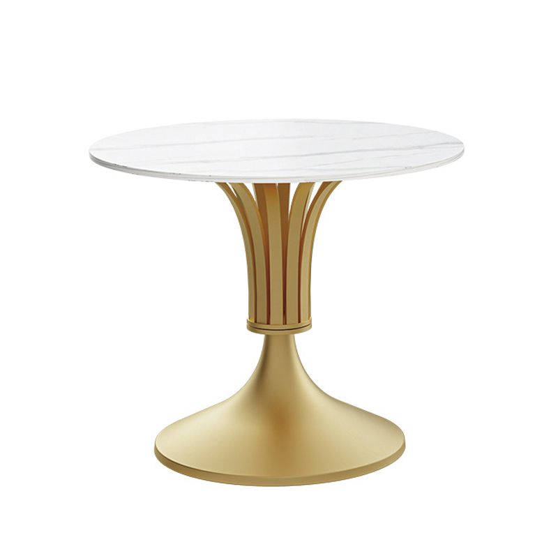 Metallglam -Essset mit gepolsterten Stühlen 1