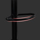 Industrial Bar and Counter Stool Adjustable Height Stool with Pedestal Base in Black Clearhalo 'Bar Furniture' 'Bar Stools' 'bar_stools' 'furn' 'furn_bar_stools' 'Furniture' 'furniture_bar_stools' 'Kitchen & Dining Furniture' 1200x1200_869d4fdb-5dd3-49bf-9985-59bce40e32a8