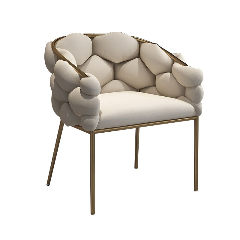 Sedie da pranzo imbottite in stile nordico sedie solide senza braccio