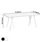 Simple Standard Sintered Stone Top Dining Table Rectangle Shape Dining Table with 6 Legs Base Clearhalo ' dining_table' 'Dining Tables & Seating' 'Dining Tables' 'furn' 'furn_dining_table' 'Furniture' 'furniture_dining_table' 'Kitchen & Dining Furniture' 'kitchen&dining_furn' 'kitchen' 'kitchen_dining_table' 1200x1200_86a4ab90-053a-4fad-bdc2-9e4a3f2a6331