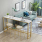 Glam Style 1/2/3 Pieces Bar Table Set Rectangle Bar Table with Metal High Stools for Home Clearhalo 'Bar Furniture' 'furn' 'furn_home_bar_bar_sets' 'Furniture' 'Home Bars & Bar Sets' 'home_bar_bar_sets' 'Kitchen & Dining Furniture' 1200x1200_86a63002-ca2b-428f-9262-68bfa45c140c