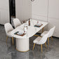 Sintered Stone Dining Table Traditional Luxury Table for Kitchen