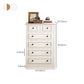 Contemporary Rectangle Chest/Cabinet with Drawers in Rubberwood Clearhalo 'Cabinets & Chests' 'cabinets_chests' 'furn' 'furn_cabinets_chests' 'Furniture' 'Living Room Furniture' 1200x1200_86a81fba-95b8-4dfc-9a60-6699856abaf8