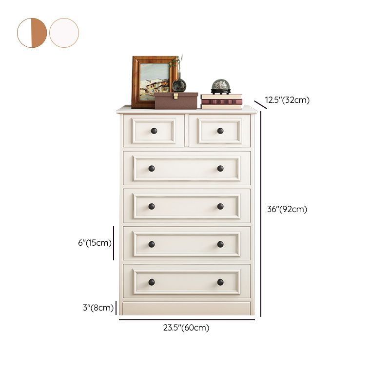 Contemporary Rectangle Chest/Cabinet with Drawers in Rubberwood Clearhalo 'Cabinets & Chests' 'cabinets_chests' 'furn' 'furn_cabinets_chests' 'Furniture' 'Living Room Furniture' 1200x1200_86a81fba-95b8-4dfc-9a60-6699856abaf8