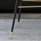 Tabouret de comptoir de dossier d'accoudoir moderne tabouret de Bar de café en fer avec coussin et pédale