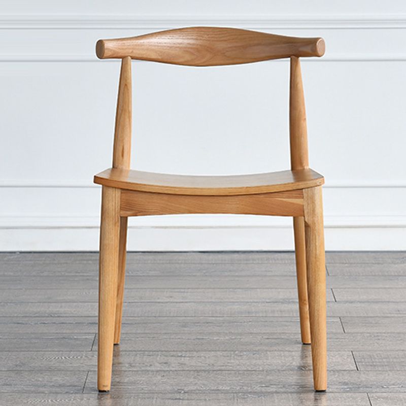 Solid Wood Open Back Side Chair Industrial Dining Side Chair Clearhalo 'Dining Chairs' 'Dining Tables & Seating' 'dining_chair' 'furn' 'furn_dining_chair' 'Furniture' 'Kitchen & Dining Furniture' 1200x1200_86ac14d0-f7d2-44c8-b85e-24e05da76f88