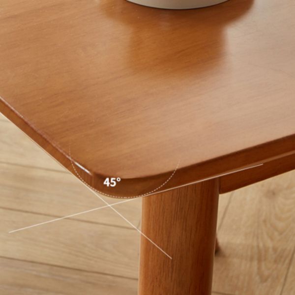 Rubberwood Massivholz Esstisch Set 1/5 Stück Essset für Küche