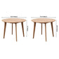 Contemporary Round Dining Room Table Oak Solid Wood Table for Home Use Clearhalo ' dining_table' 'Dining Tables & Seating' 'Dining Tables' 'furn' 'furn_dining_table' 'Furniture' 'furniture_dining_table' 'Kitchen & Dining Furniture' 'kitchen&dining_furn' 'kitchen' 'kitchen_dining_table' 1200x1200_86aec0ce-1e0a-4976-9a36-a2ebf9cd048f