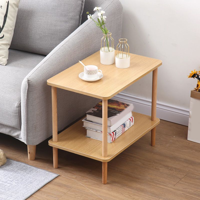 20.87 "Table lateral de estilo contemporáneo de estilo 4 patas Sofá Sofá Mesa de acento