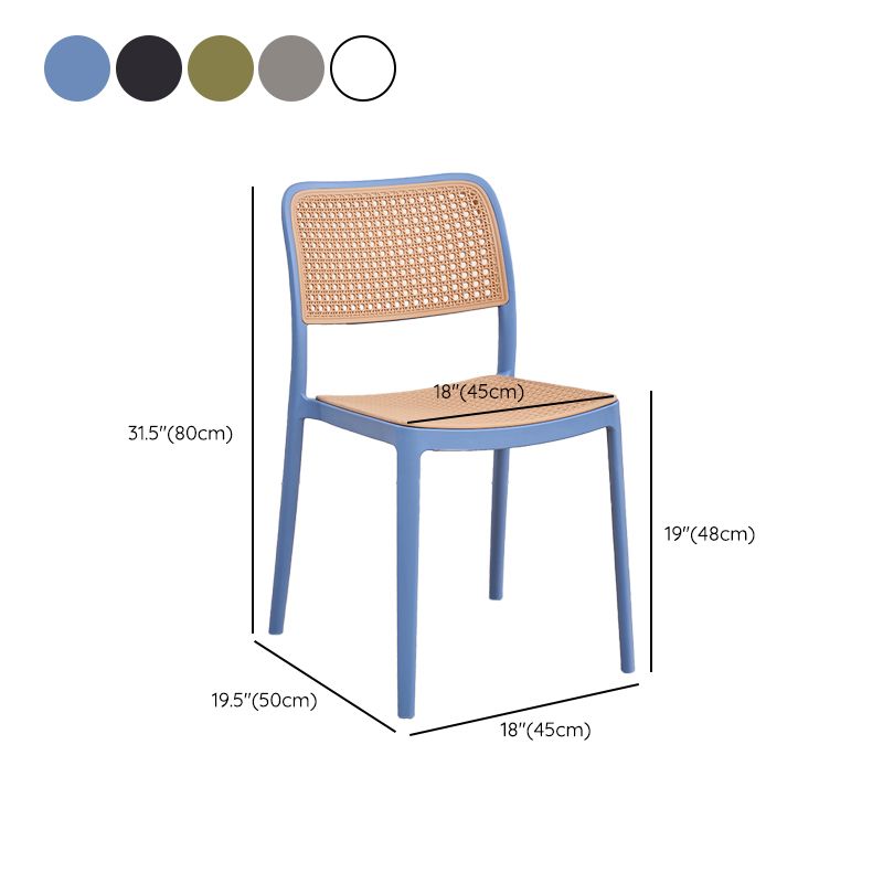 Modern & Contemporary Open Back Stackable Dining Chairs(Set of 4/8) Clearhalo 'Dining Chairs' 'Dining Tables & Seating' 'dining_chair' 'furn' 'furn_dining_chair' 'Furniture' 'Kitchen & Dining Furniture' 1200x1200_86b2092d-f542-4b9c-bb82-c14990db4968
