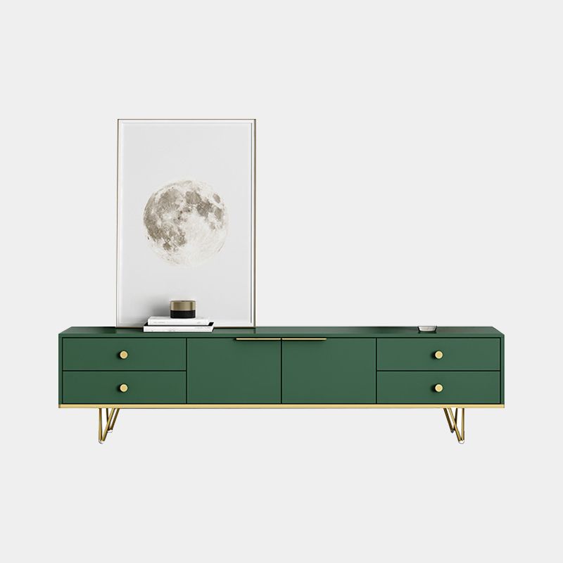 Glam TV Media Stand with Drawers Faux Wood Media Console for Living Room Clearhalo 'furn' 'furn_tv_stands_entertainment_centers' 'Furniture' 'Living Room Furniture' 'TV Stands & Entertainment Centers' 'TV Stands & Media Storage Furniture' 'tv_stands_entertainment_centers' 1200x1200_86b36524-14d5-4408-a4a1-24ad21c9b0cc