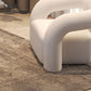 Scandinavian Seating Fabric Living Room White Tuxedo Arm Cushions Curved Sofa Clearhalo 'furn' 'furn_sofas' 'Furniture' 'Living Room Furniture' 'Sofa' 'sofas' 1200x1200_86b3d42e-23b2-4548-887c-e776833b3734