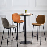 Modern Style Iron Bar Stool with Footrest Low Back Simple Bar Stool Clearhalo 'Bar Furniture' 'Bar Stools' 'bar_stools' 'furn' 'furn_bar_stools' 'furniture_bar_stools' 'Kitchen & Dining Furniture' 'kitchen&dining_furn' 'kitchen' 'kitchen_furn' Furniture' 1200x1200_86b4f517-0118-4815-9dfa-0458afefbbdd