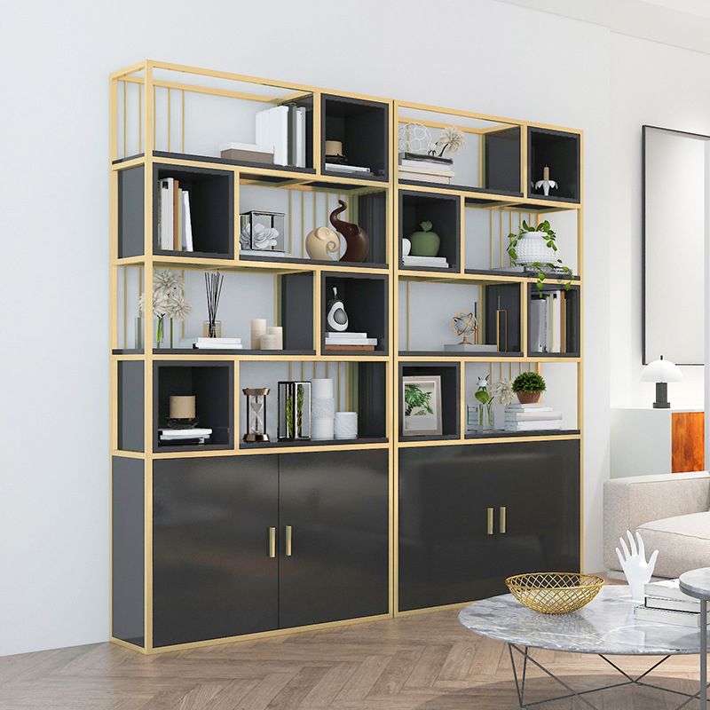 グラムメタルとウッドシェルフブックケースオープンフロアブックシェルフホーム用