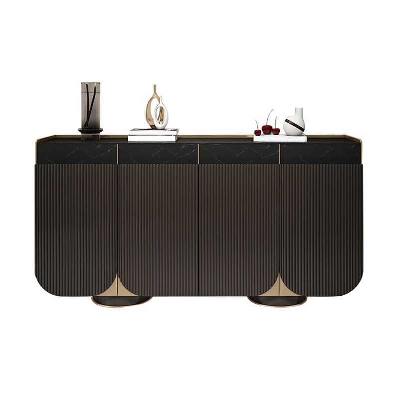 Glam Sideboard Stone Sideboard Buffet with Drawers for Dining Room Clearhalo 'buffet_sideboard' 'Buffets & Sideboards' 'furn' 'furn_buffet_sideboard' 'Furniture' 'Kitchen & Dining Furniture' 1200x1200_86b8d39e-39c2-4ae8-86a8-96f030967159