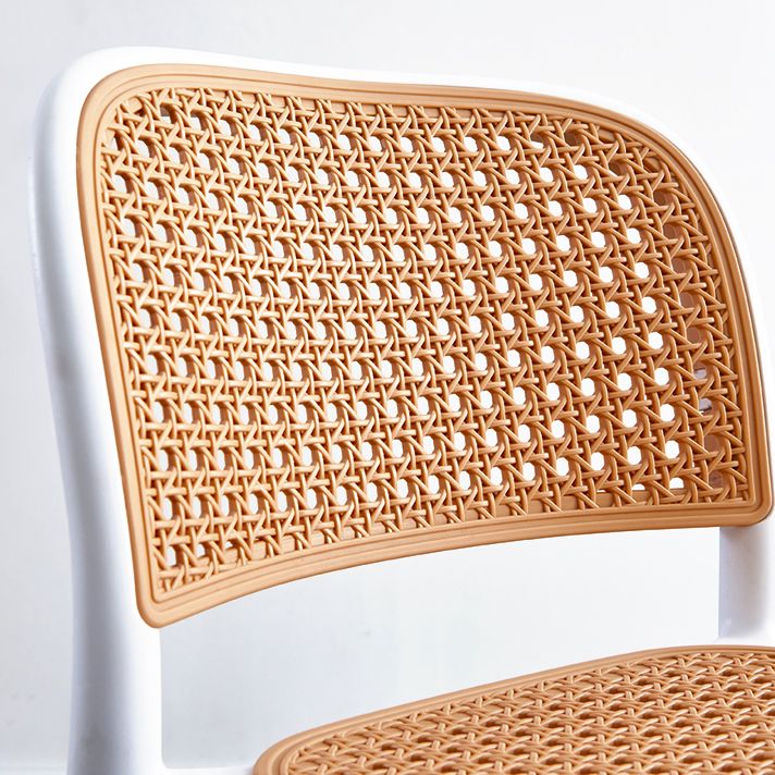 Modern Style Plastics Bar Stool with Footrest Low Back Simple Bar Stool for Kitchen Clearhalo 'Bar Furniture' 'Bar Stools' 'bar_stools' 'furn' 'furn_bar_stools' 'furniture_bar_stools' 'Kitchen & Dining Furniture' 'kitchen&dining_furn' 'kitchen' 'kitchen_furn' Furniture' 1200x1200_86bd7c0c-a09b-49f1-89f6-a9c95935a7d3