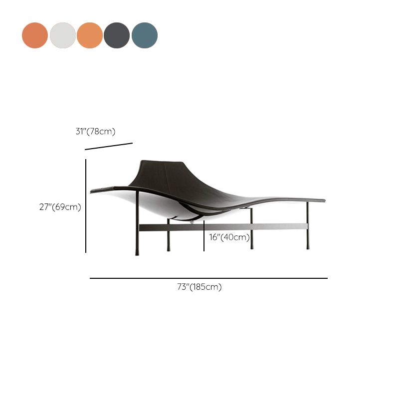 Modern Chaise Lounge Couch Solid Color Chaise Lounge for Living Room Clearhalo 'Chairs & Seating' 'Chaise Lounge' 'chaise_lounge' 'furn' 'furn_chaise_lounge' 'Furniture' 'Living Room Furniture' 1200x1200_86be198d-1455-41e4-9517-9cfdb4c99685