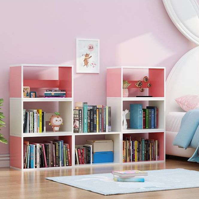 11"H Modern Style Bookcase Wood Open Back Bookshelf for Home Office Clearhalo 'Bookcases' 'furn' 'furn_bookcases' 'Furniture' 'Office Furniture' 1200x1200_86bfe409-7f40-4a31-98e7-666028e2f0c1