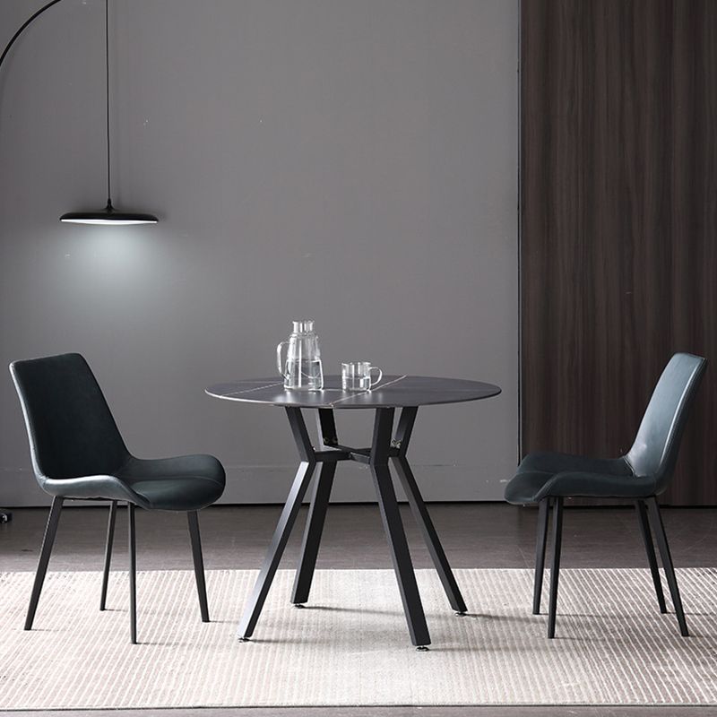 Modern 1/2/3/4/5 Pieces Dining Set Sintered Stone Dining Table for Home Use Clearhalo 'Dining Room Sets' 'Dining Tables & Seating' 'dining_room_set' 'furn' 'furn_dining_room_set' 'Furniture' 'furniture_dining_room_set' 'Kitchen & Dining Furniture' 'kitchen&dining_furn' 'kitchen' 1200x1200_86c0317d-e6b3-481f-8ca5-38147632a4bd