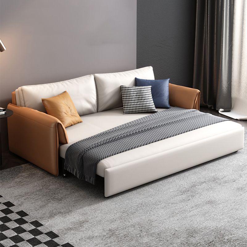 37.40 "W * 33.46" H Sofá Sofá Cama con brazo superior de almohada