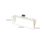 Glam Bar-height Table Solid Wood Top Bar Table for Patio Use Clearhalo 'Bar Furniture' 'Bar Tables' 'bar_tables' 'furn' 'furn_bar_tables' 'Furniture' 'Kitchen & Dining Furniture' 1200x1200_86c64a73-a23a-40fb-a14e-12a455241310
