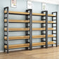 Modern Style Bookshelf Black Frame and Wood Bookcase for Office Clearhalo 'Bookcases' 'furn' 'furn_bookcases' 'Furniture' 'Office Furniture' 1200x1200_86c72cd0-5e04-48af-961c-5d4a43b624a5