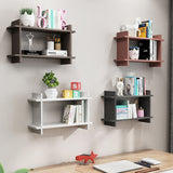 Closed Back Bookshelf Contemporary Style Wall Mounted Bookcase for Study Room and Office Clearhalo 'Bookcases' 'furn' 'furn_bookcases' 'Furniture' 'furniture_bookcases' 'Office Furniture' 1200x1200_86c8d031-bc5a-49e5-8ebe-58309879dde0