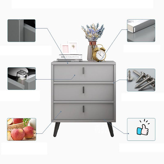 Contemporary Bedside Cabinet Engineered Wood Night Table with Drawers Clearhalo 'Bedroom Furniture' 'furn' 'furn_night_stand' 'Furniture' 'night_stand' 'Nightstands' 1200x1200_86caa99e-2bb9-495e-8355-5b89cbe2b10f