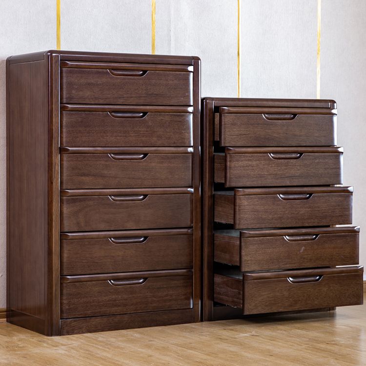 Brown 18.90" Wide Accent Chest Mid-Century Modern Wood Accent Chest Clearhalo 'Cabinets & Chests' 'cabinets_chests' 'furn' 'furn_cabinets_chests' 'Furniture' 'Living Room Furniture' 1200x1200_86caade6-bf86-4e18-843a-5219a640daf2
