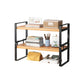 Modern Open Shelf Bookcase Metal Etagere Book Shelf for Study Room